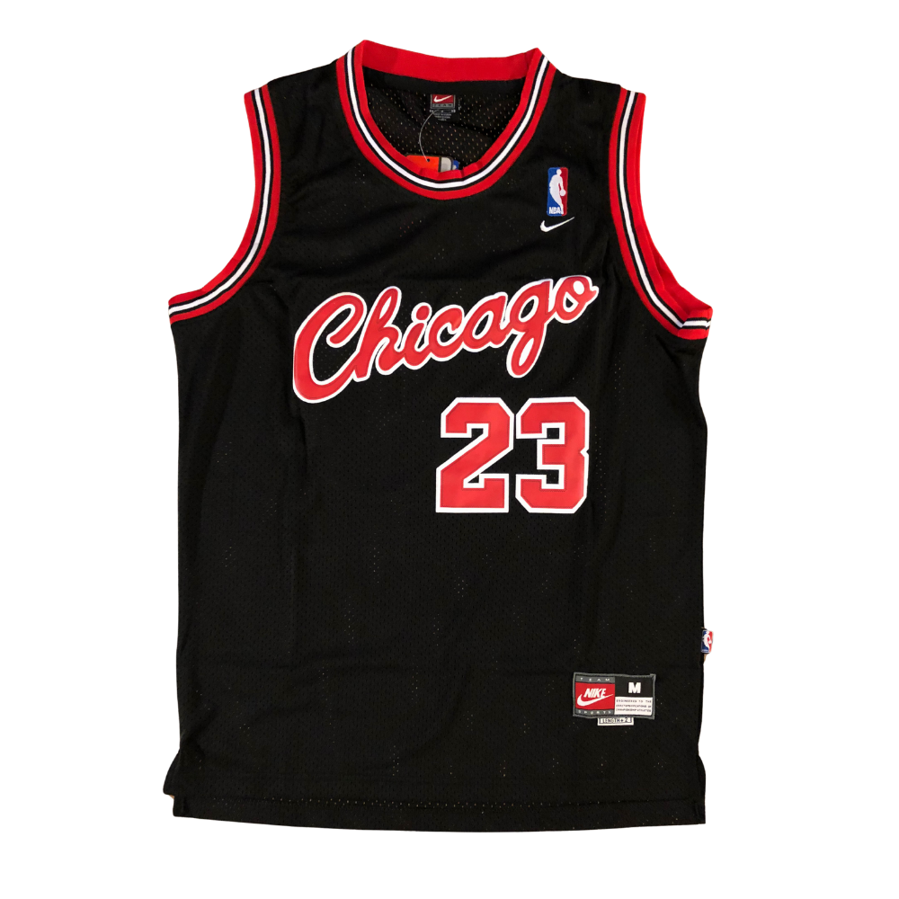 1984 ROOKIE Michael Jordan #23 Chicago Bulls Red/Black/White Men's/Youth Jersey