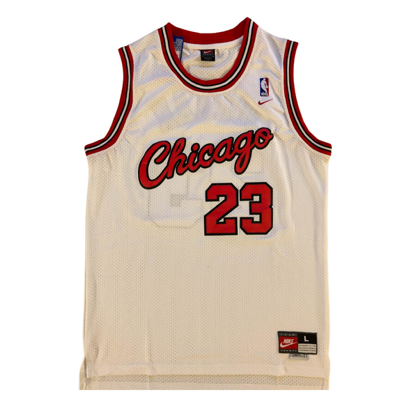 1984 ROOKIE Michael Jordan #23 Chicago Bulls Red/Black/White Men's/Youth Jersey