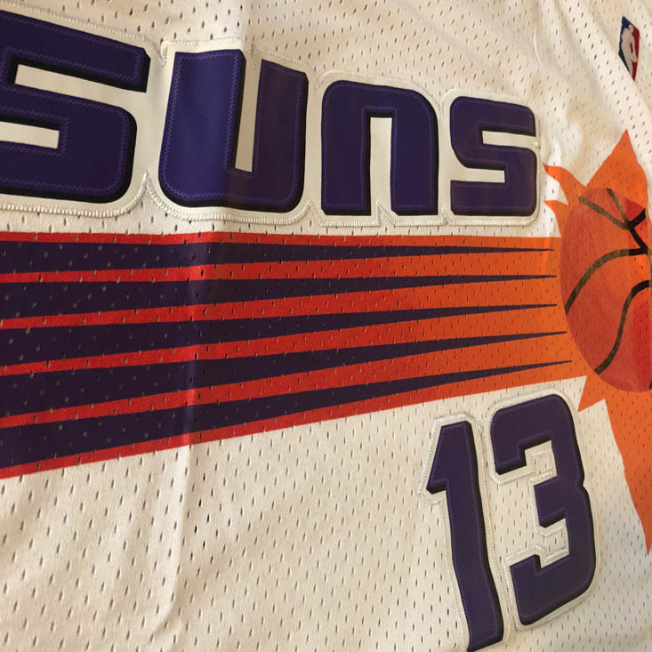 Steve Nash #13 Phoenix Suns Purple/White/Black Men's Jersey