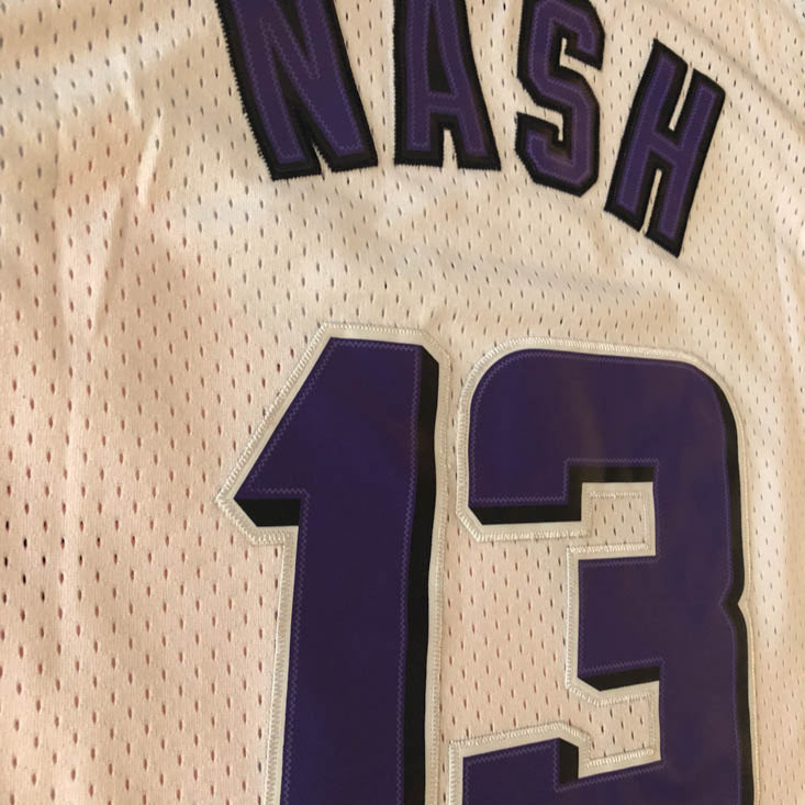 Steve Nash #13 Phoenix Suns Purple/White/Black Men's Jersey