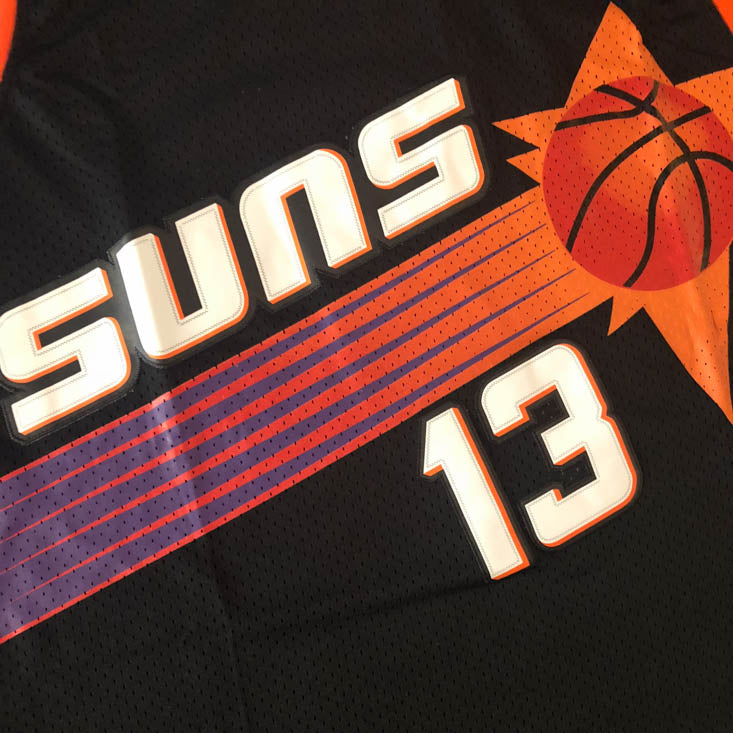 Steve Nash #13 Phoenix Suns Purple/White/Black Men's Jersey