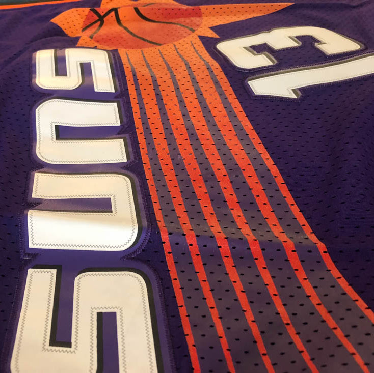 Steve Nash #13 Phoenix Suns Purple/White/Black Men's Jersey
