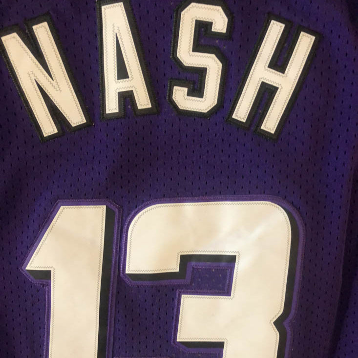 Steve Nash #13 Phoenix Suns Purple/White/Black Men's Jersey