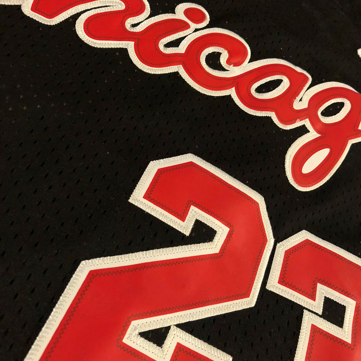 1984 ROOKIE Michael Jordan #23 Chicago Bulls Red/Black/White Men's/Youth Jersey