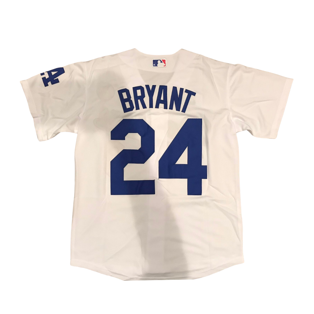 Kobe Bryant #24 Front / #8 Back Los Angeles Dodgers Blue/Gray/Black/White Men's Jersey