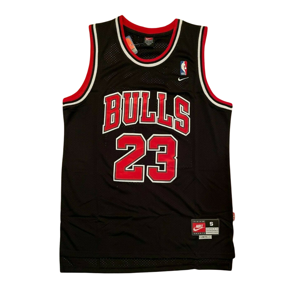 Michael Jordan #23 Chicago Bulls Red/Black/Pinstripe/White/Gold Men's or Youth Jersey