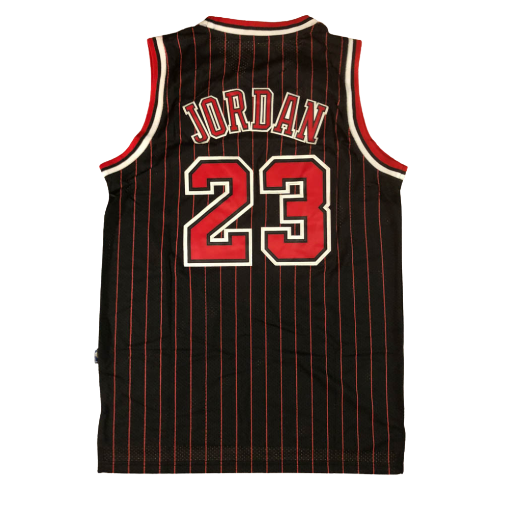 Michael Jordan #23 Chicago Bulls Red/Black/Pinstripe/White/Gold Men's or Youth Jersey