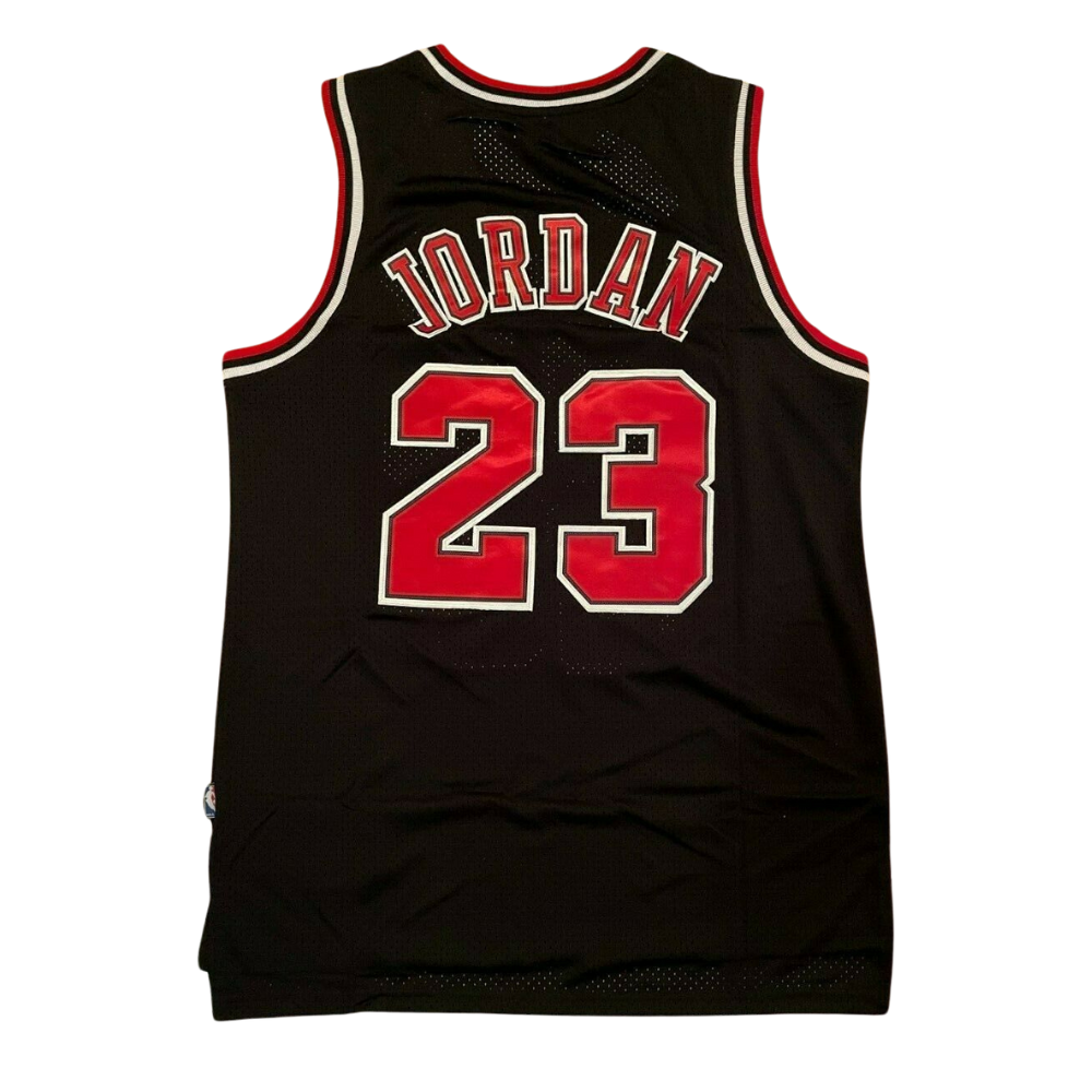 Michael Jordan #23 Chicago Bulls Red/Black/Pinstripe/White/Gold Men's or Youth Jersey