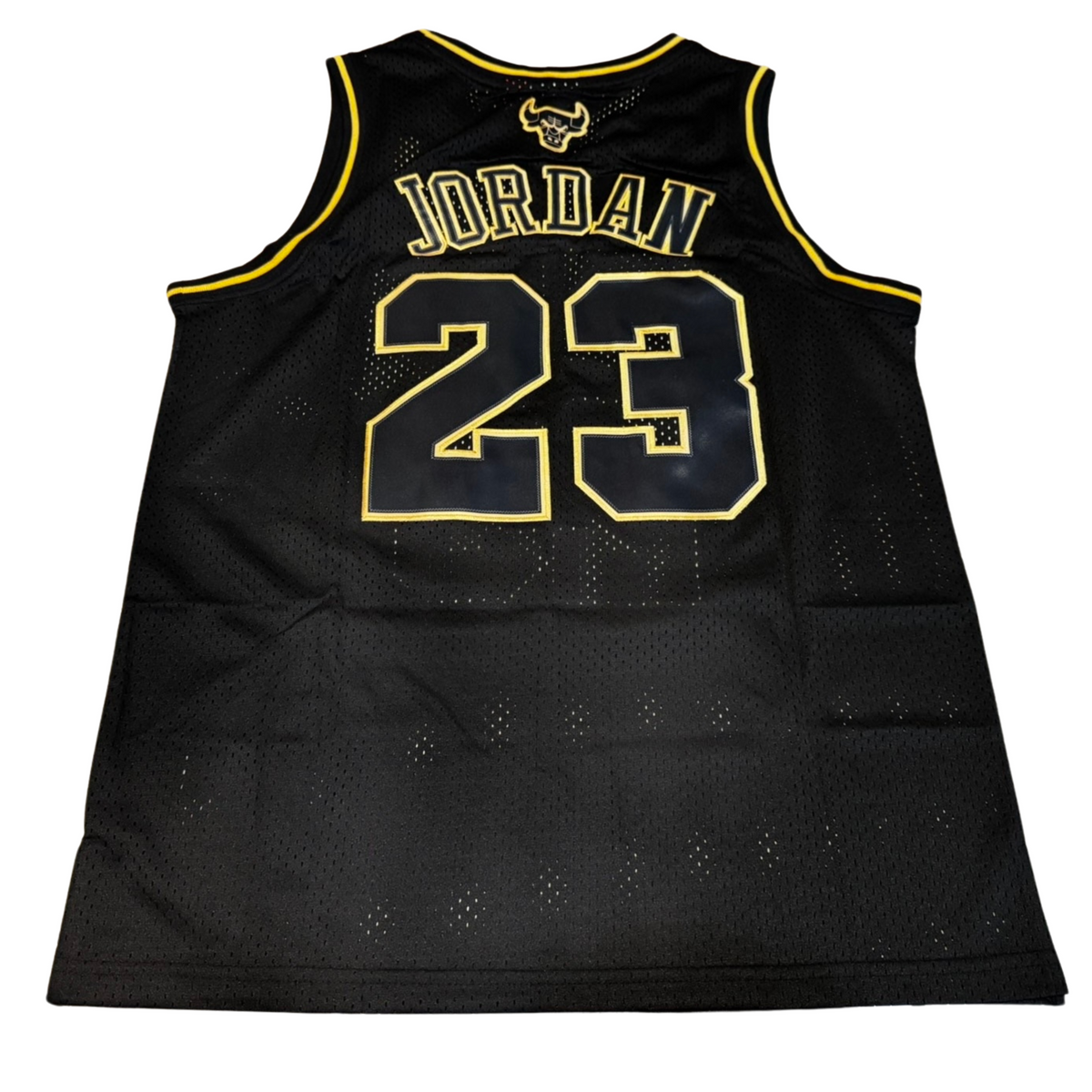 Michael Jordan #23 Chicago Bulls Red/Black/Pinstripe/White/Gold Men's or Youth Jersey
